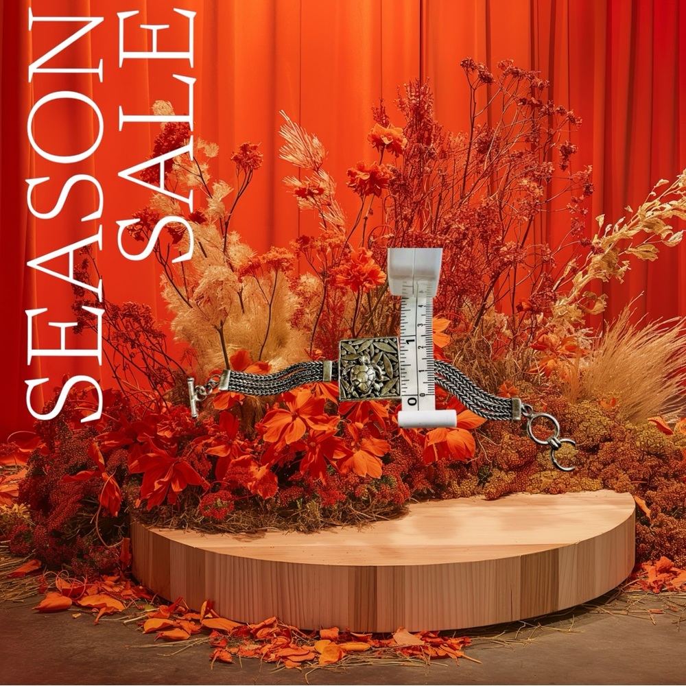 Solid Silver 925 Turtle Gorgeous Bracelet - image 5